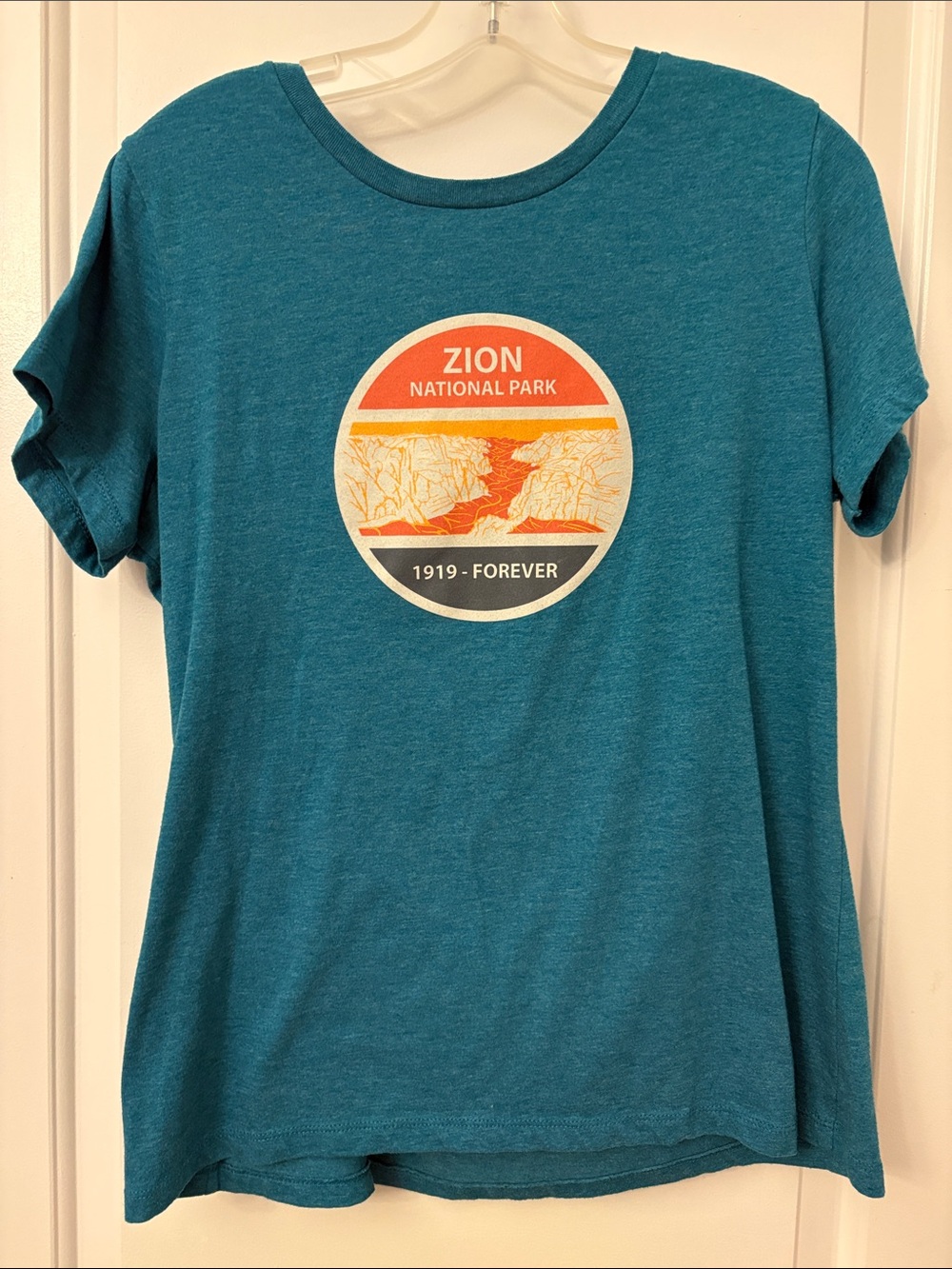 Teal Graphic Tee - Women's